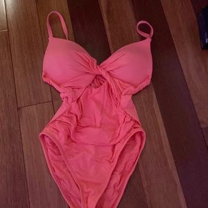 Light pink full baiting suit